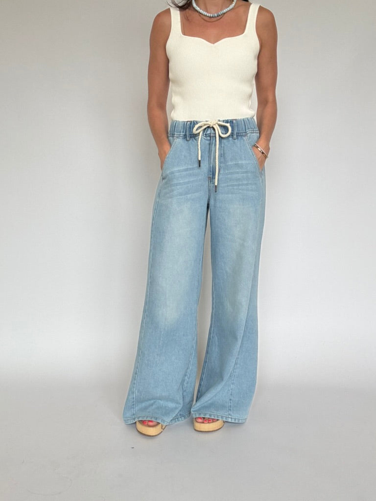 Cloud Denim Pants