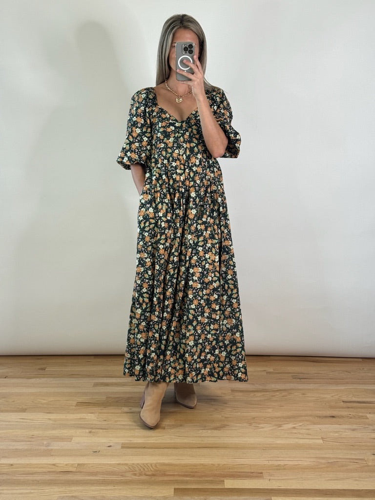 Leila Floral Maxi