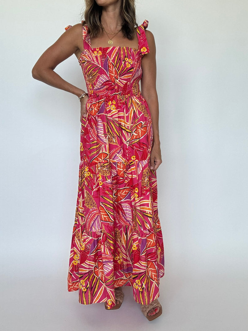 Rio Smocked Maxi Dress