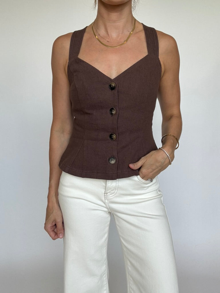 Lainey Vest Top