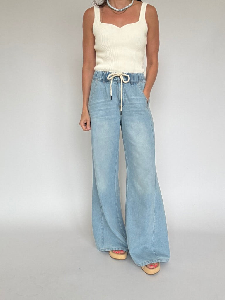 Cloud Denim Pants