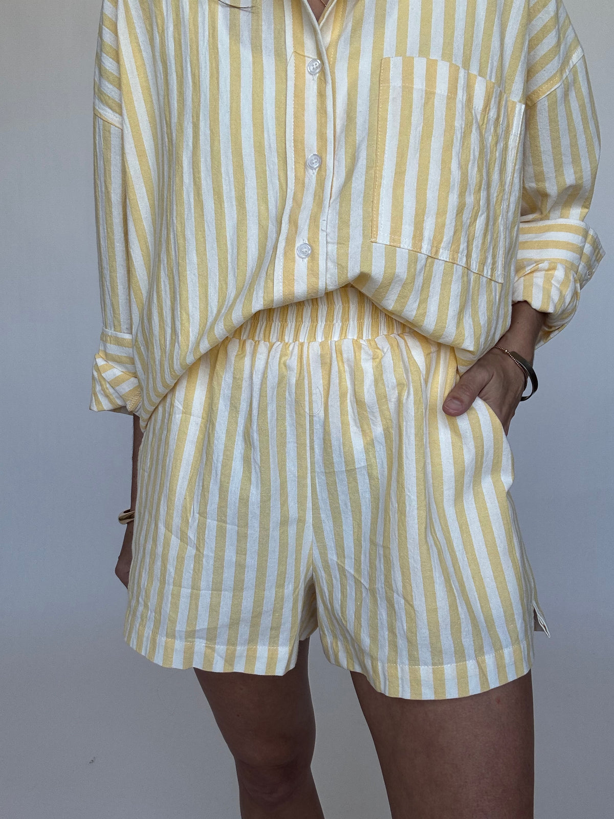 Lemonade Striped Shorts