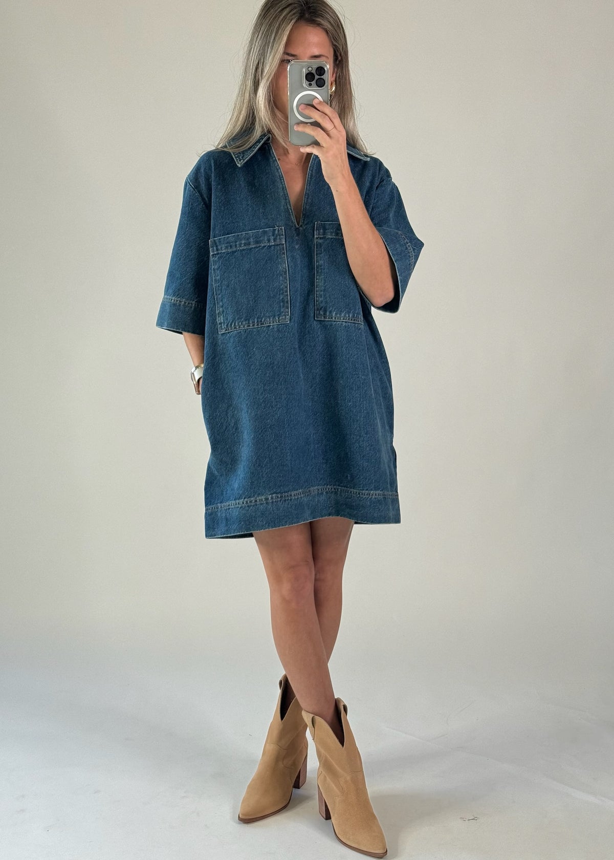 Estelle Denim Dress