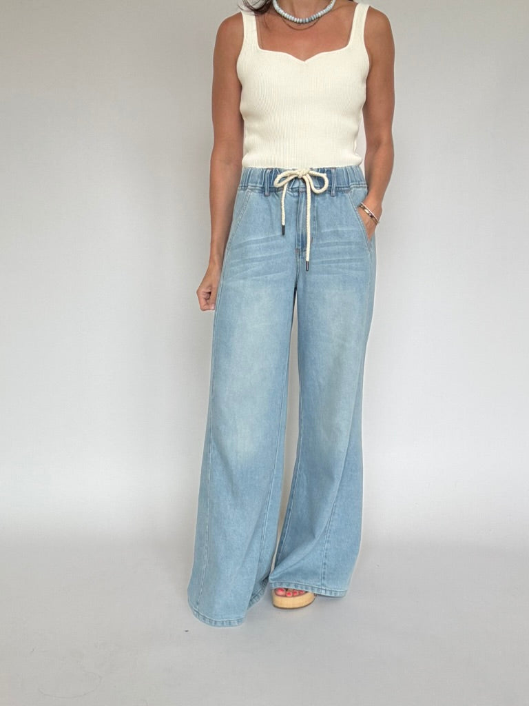 Cloud Denim Pants