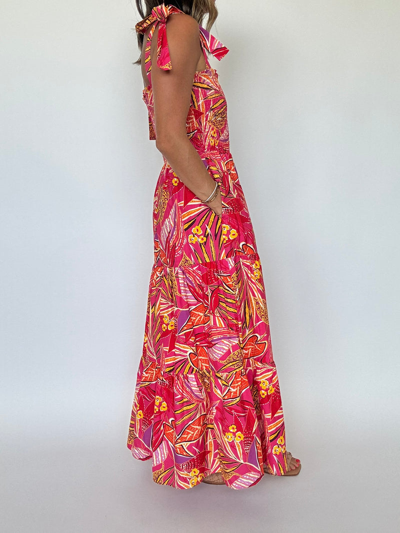 Rio Smocked Maxi Dress