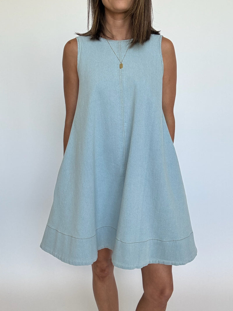 Laine Effortless Denim Dress