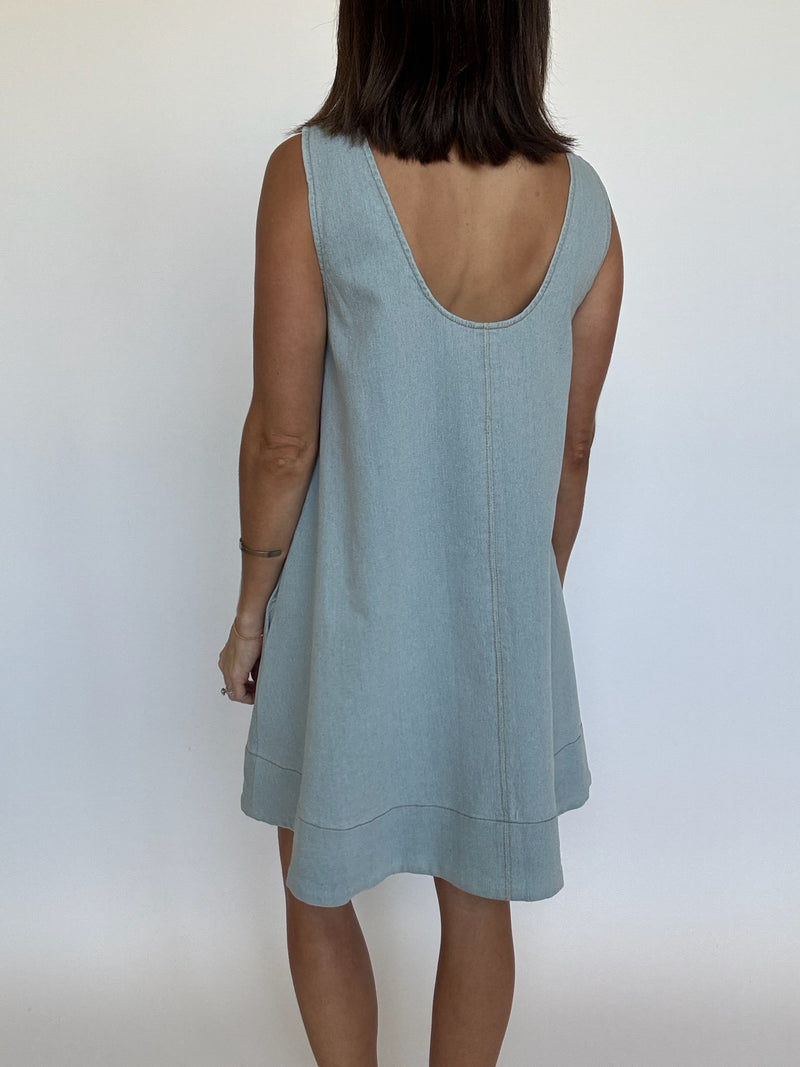 Laine Effortless Denim Dress