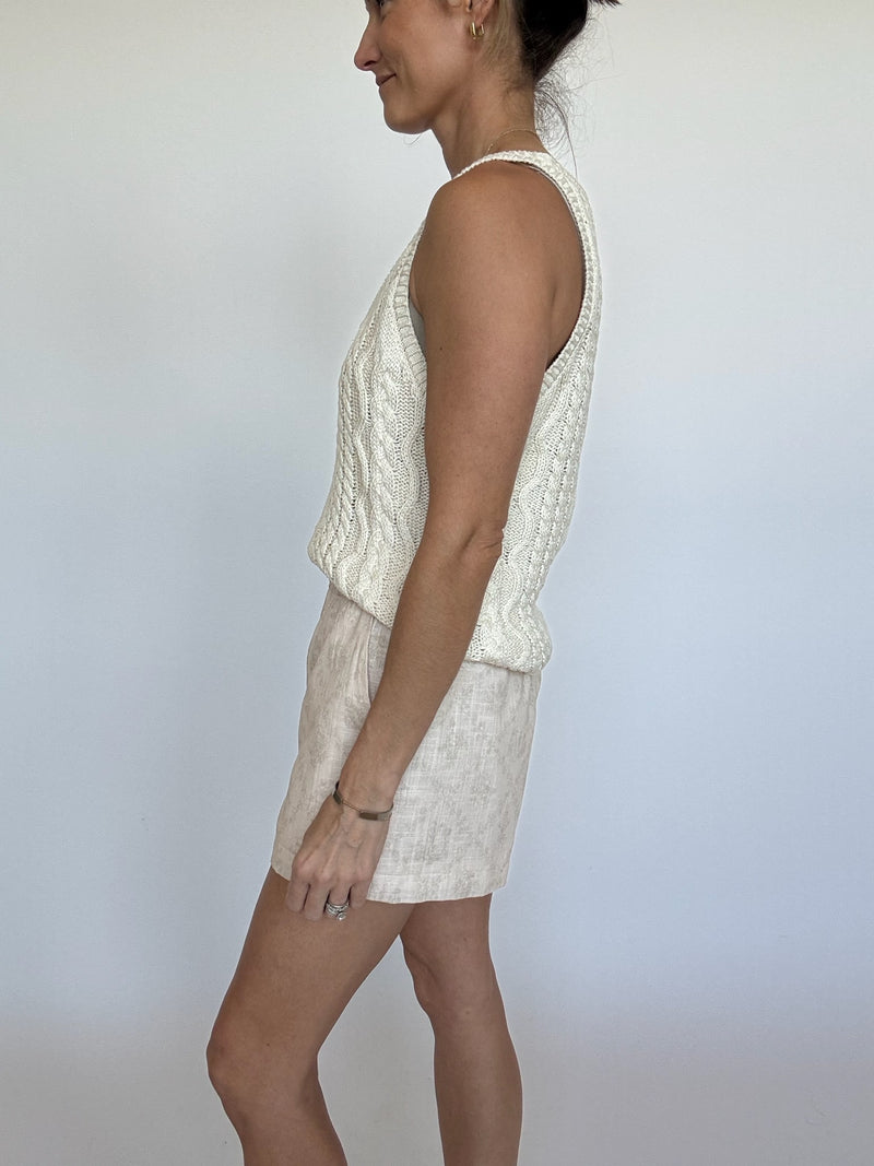 Lilly Scoop Neck Knit Tank