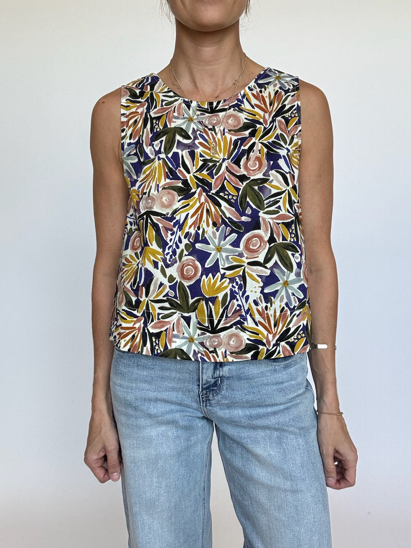 Mixed Floral Top