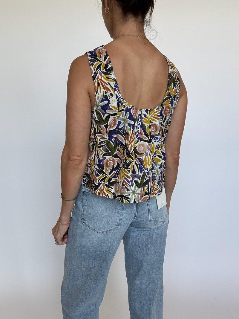 Mixed Floral Top