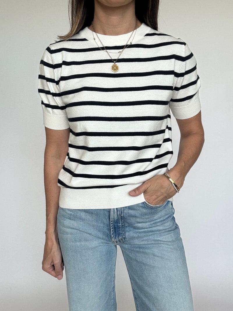 Mae Classic Striped Top
