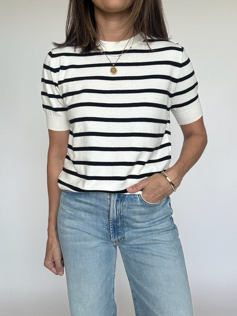 Mae Classic Striped Top