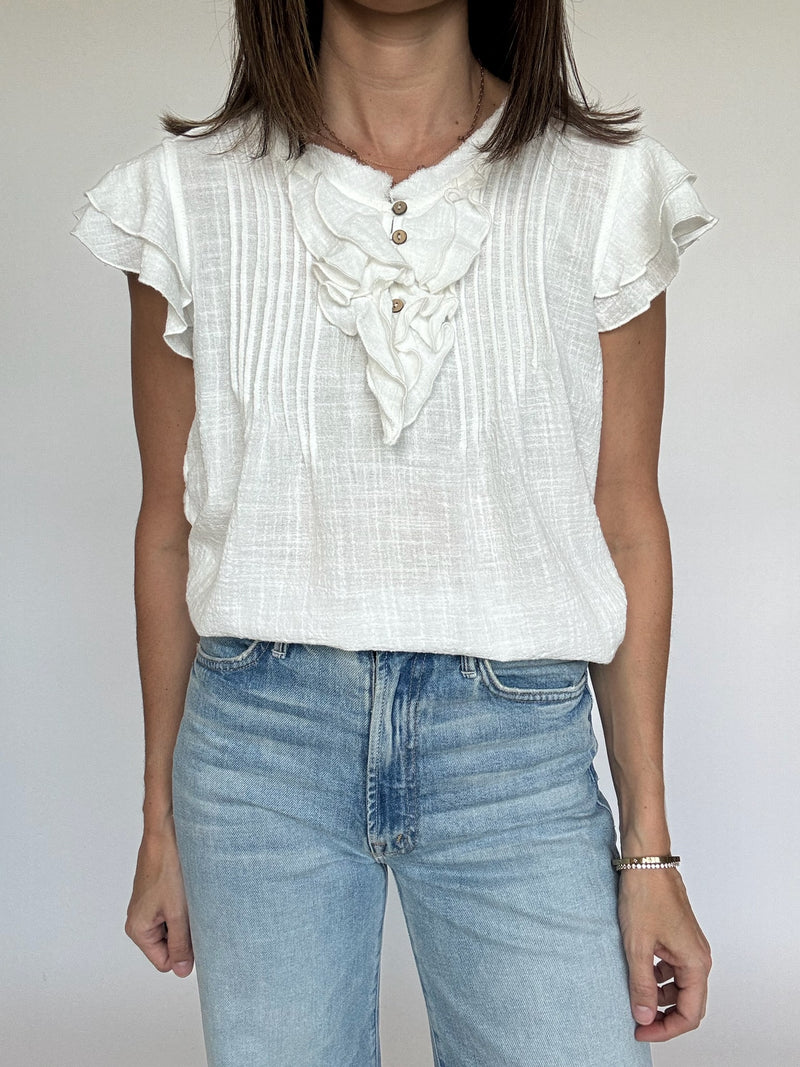 Haven Pin Tuck Top
