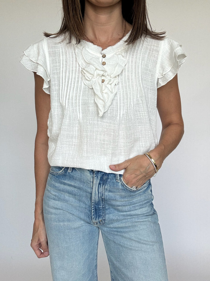 Haven Pin Tuck Top