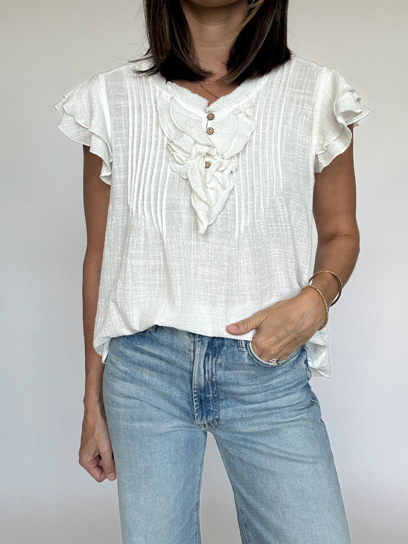Haven Pin Tuck Top