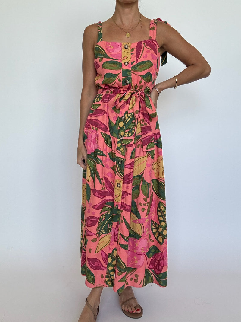 Pink Rio Maxi Dress