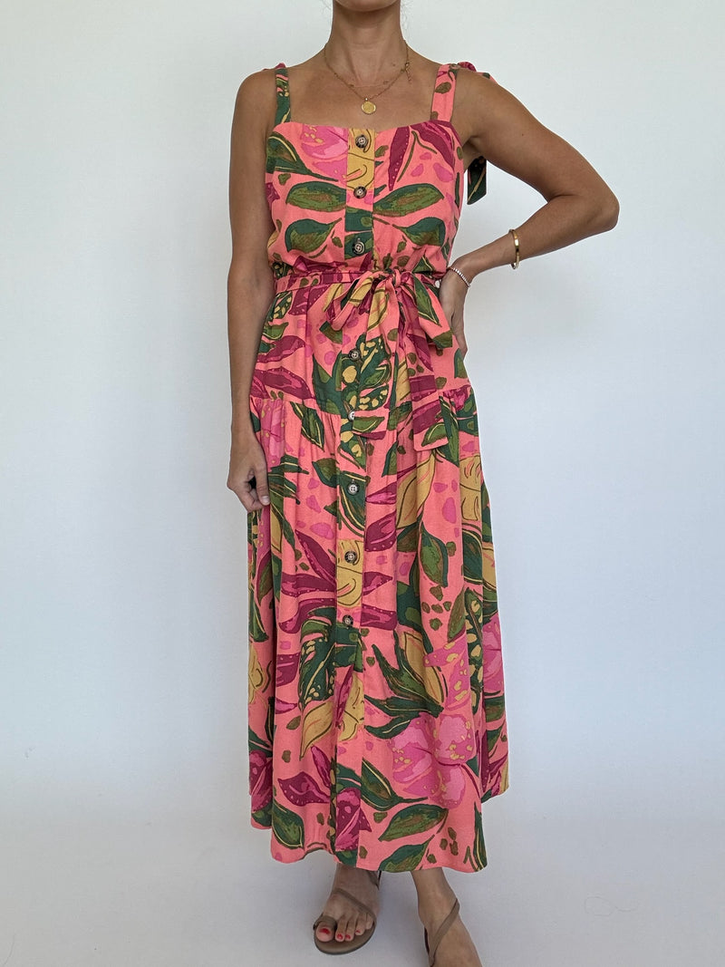 Pink Rio Maxi Dress