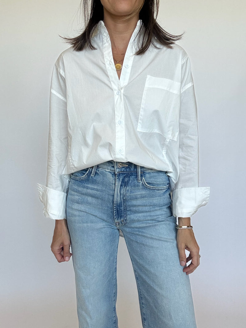 Baylor Everyday Button Down - White