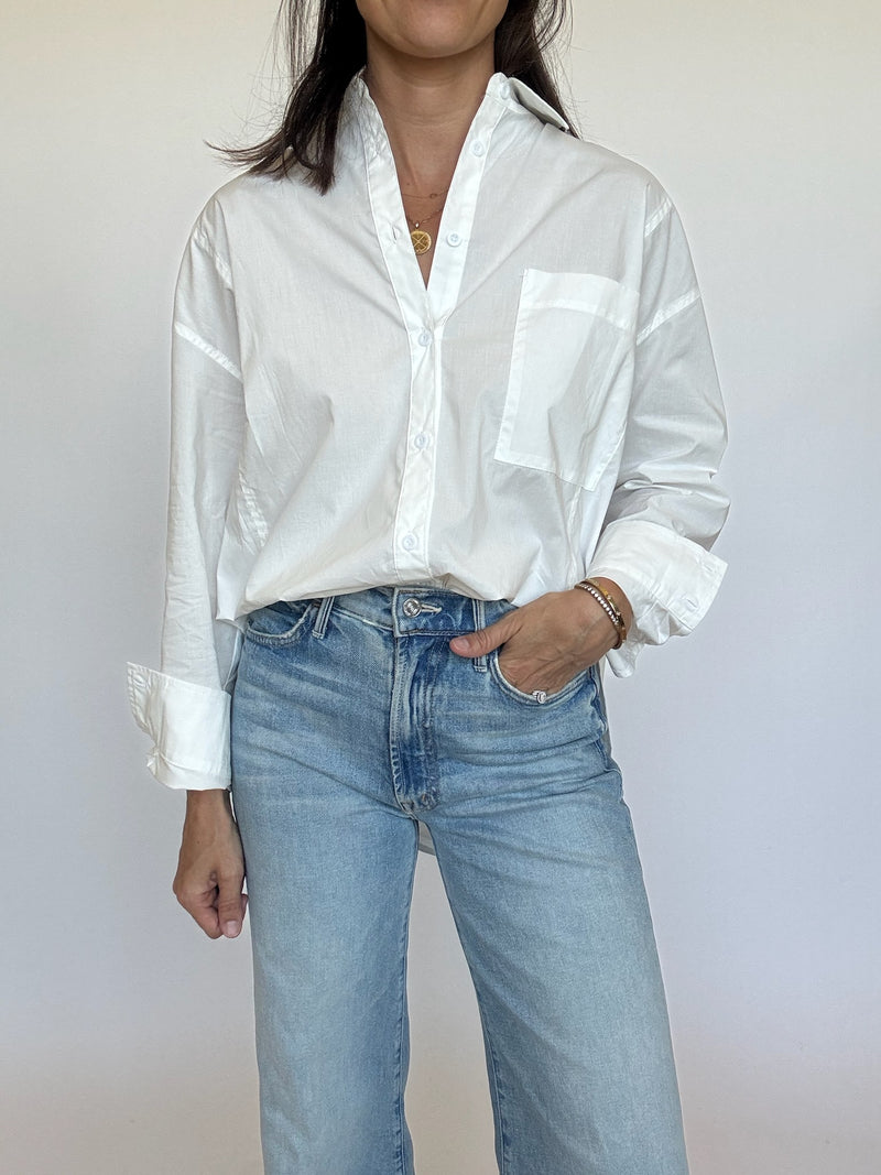 Baylor Everyday Button Down - White