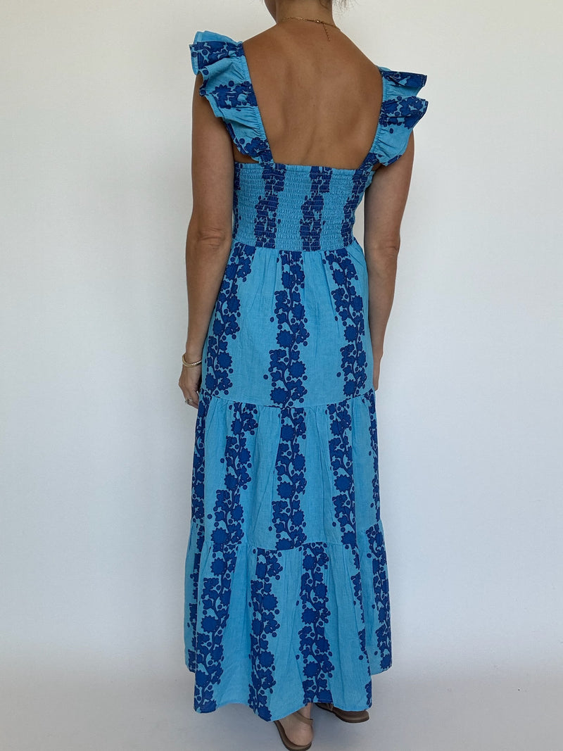 Ocean Blue Maxi Dress | THML