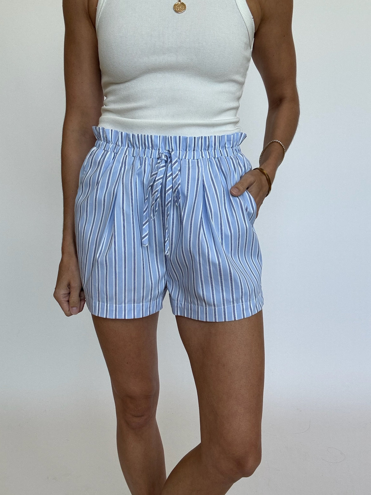 Harper Striped Shorts