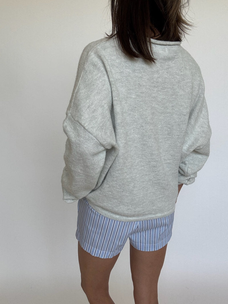Finley Cardigan - Light Grey