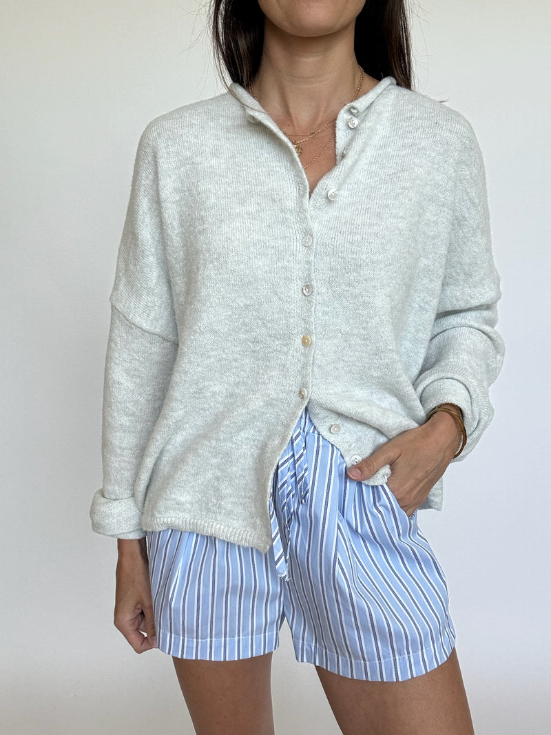 Finley Cardigan - Light Grey