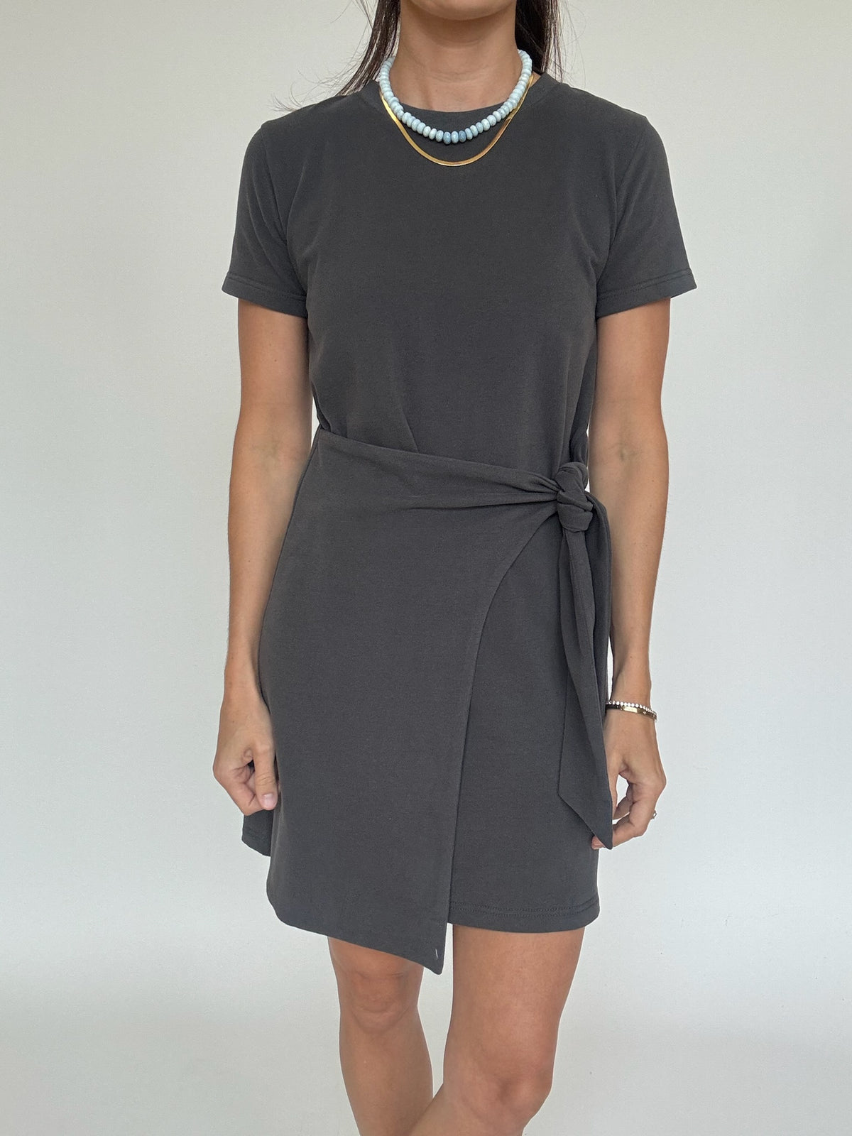 Caroline Waist Tie Dress Teddy + Rose Caroline Waist Tie Dress Teddy + Rose