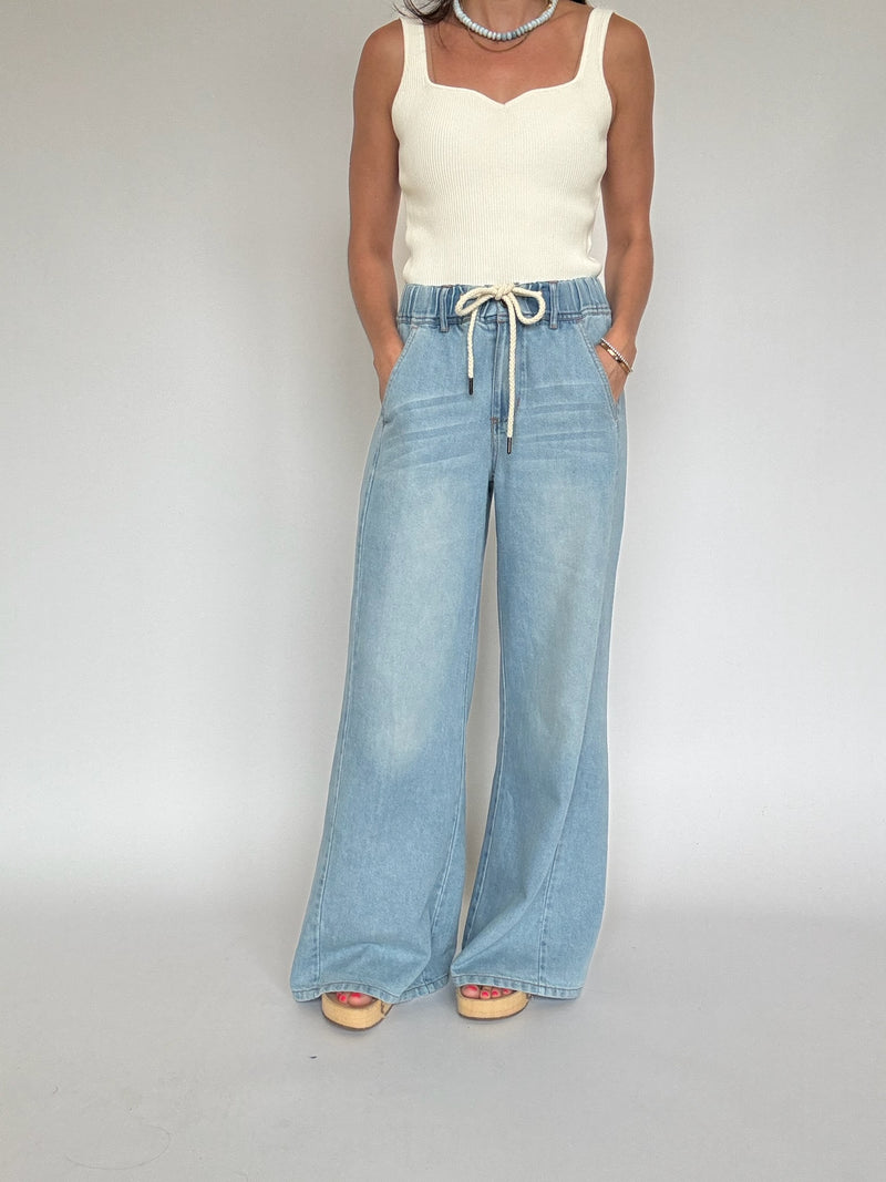 Cloud Denim Pants