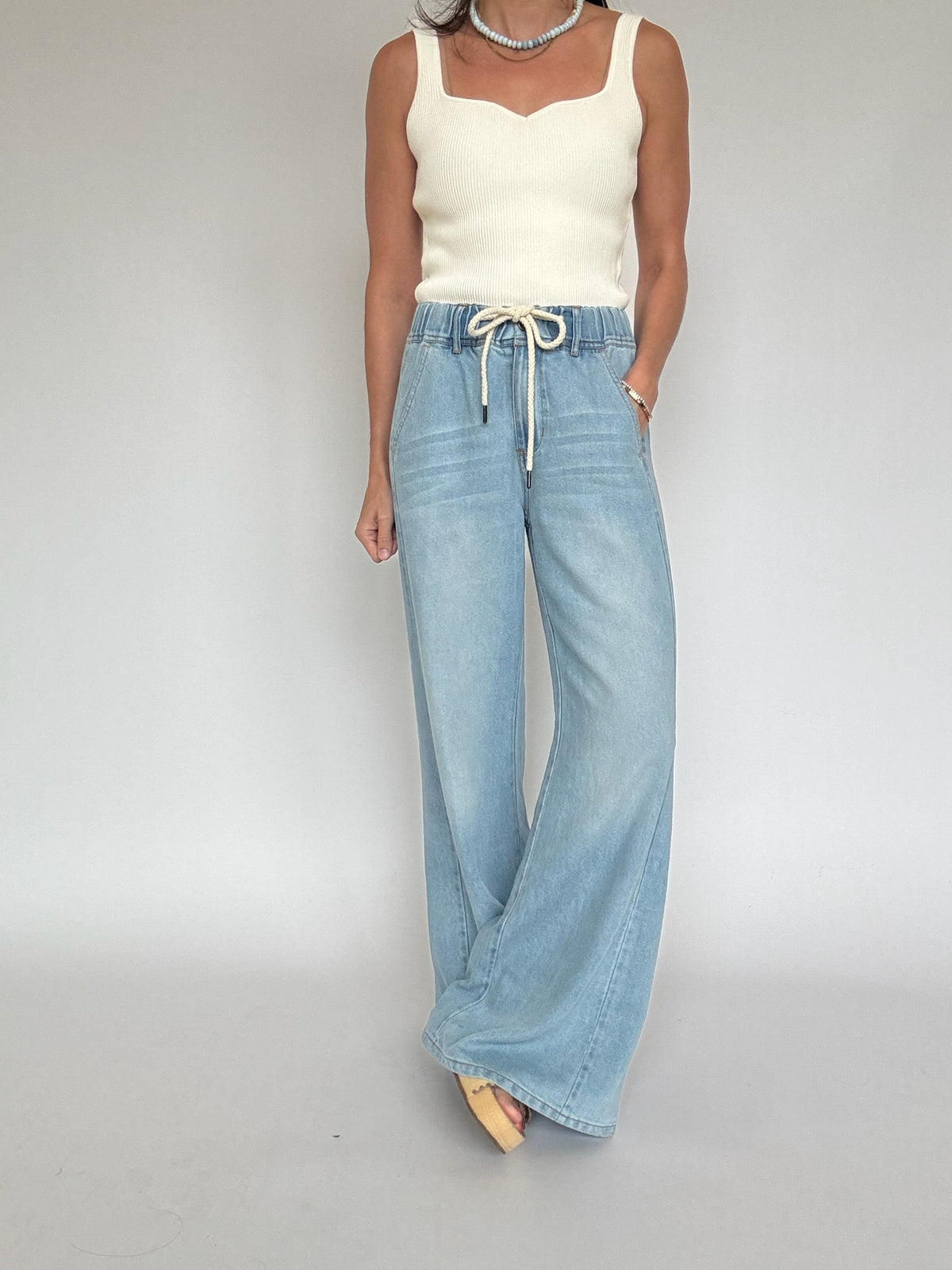 Cloud Denim Pants