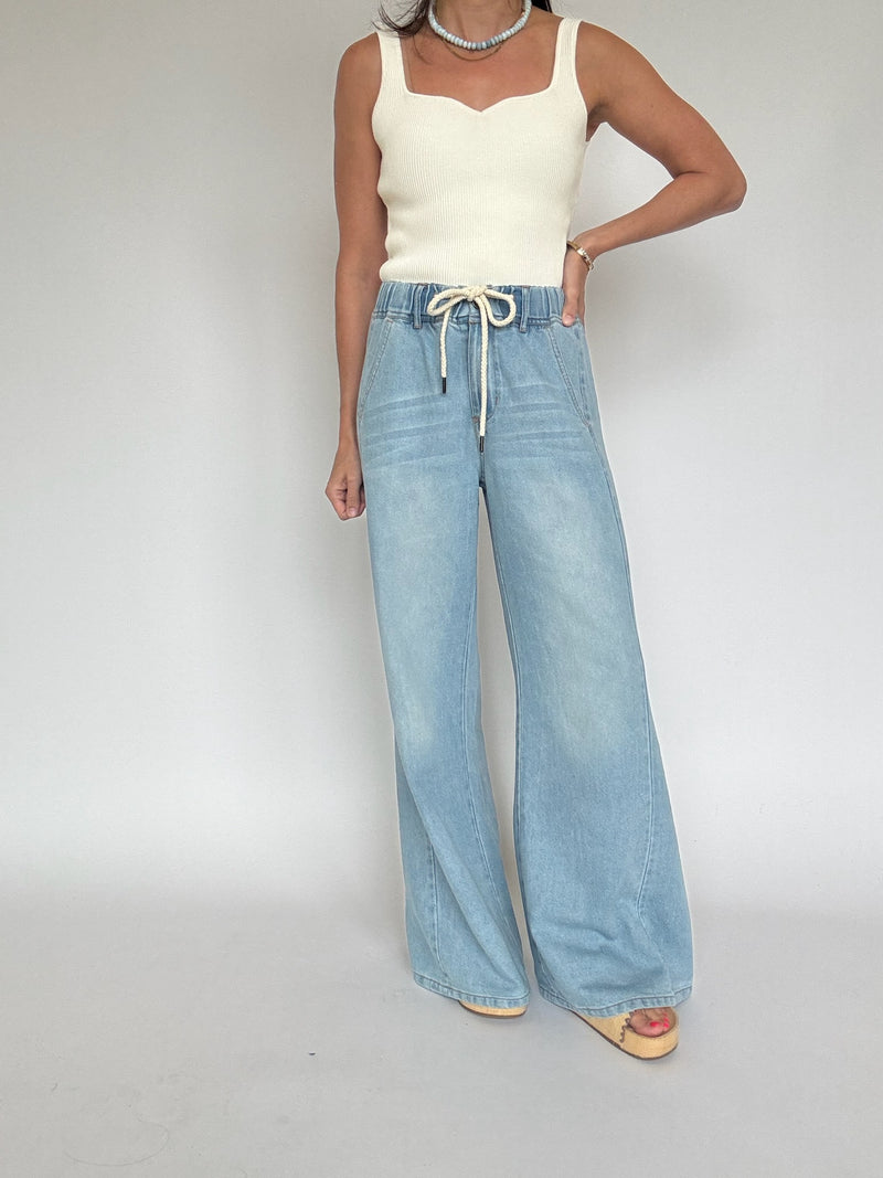 Cloud Denim Pants