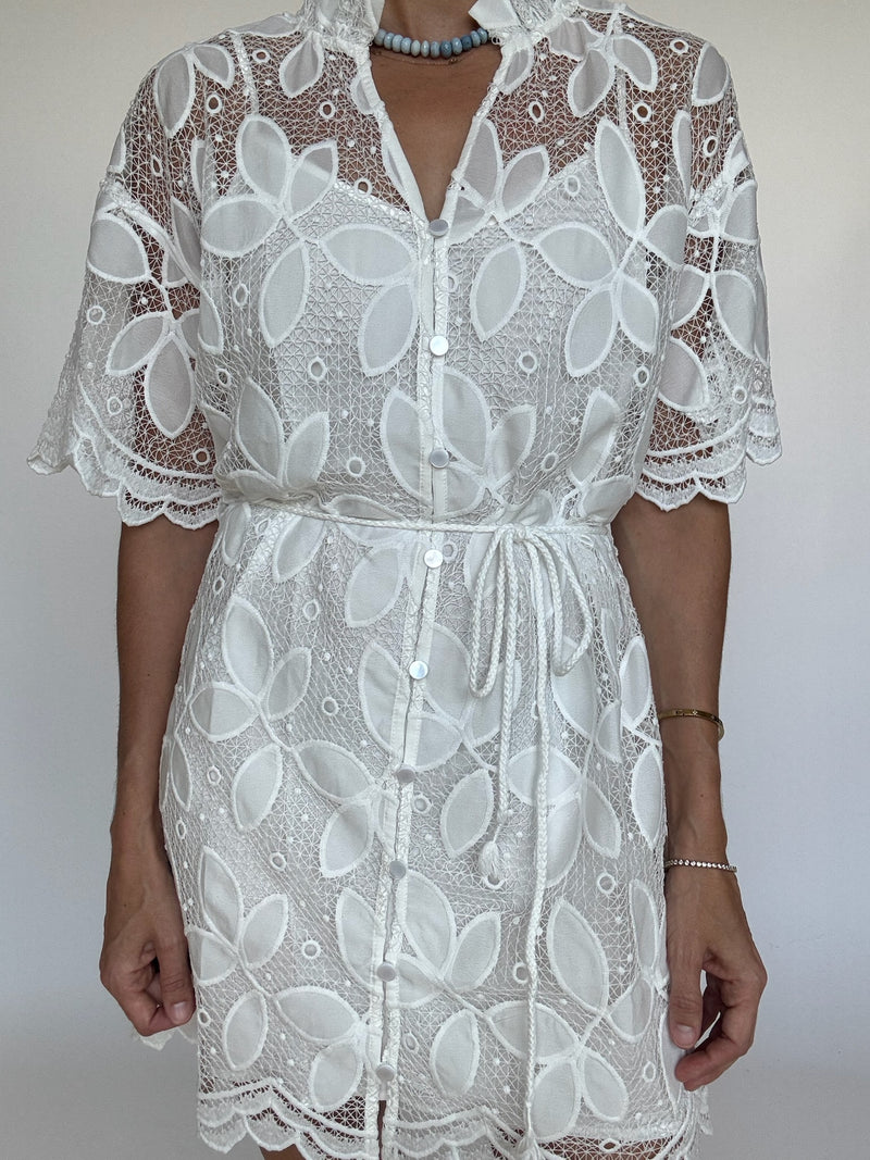 Rosalie Embroidered Dress
