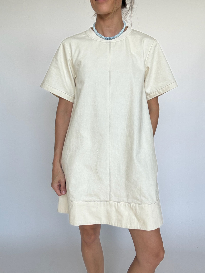 EARLY ACCESS | Collins Ecru Denim Dress