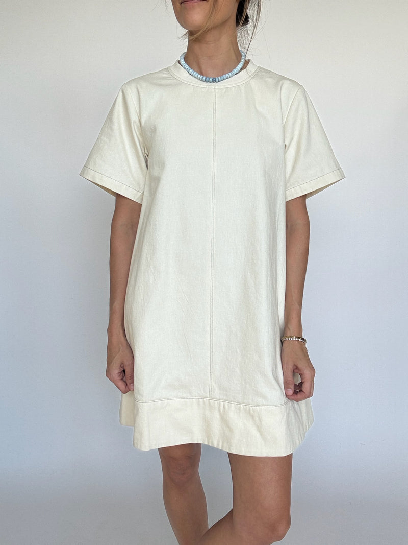 EARLY ACCESS | Collins Ecru Denim Dress