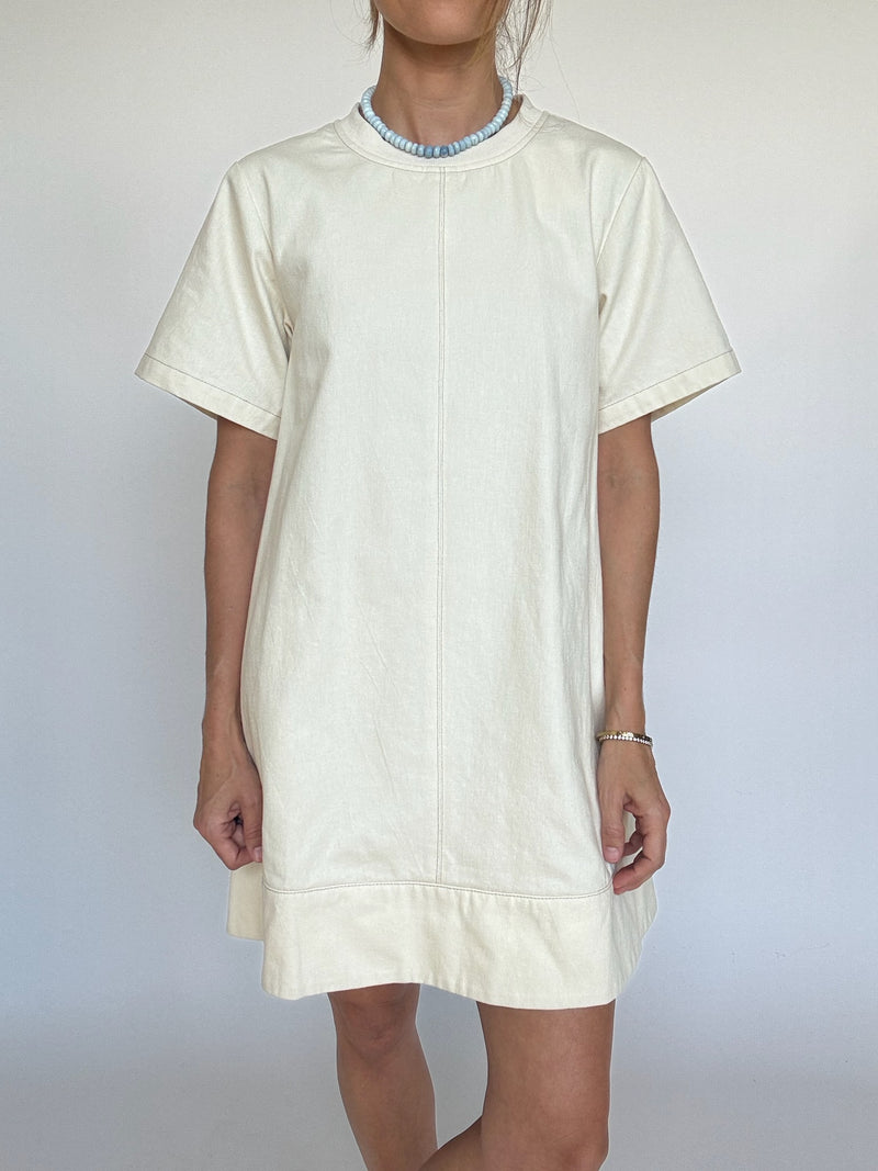 EARLY ACCESS | Collins Ecru Denim Dress