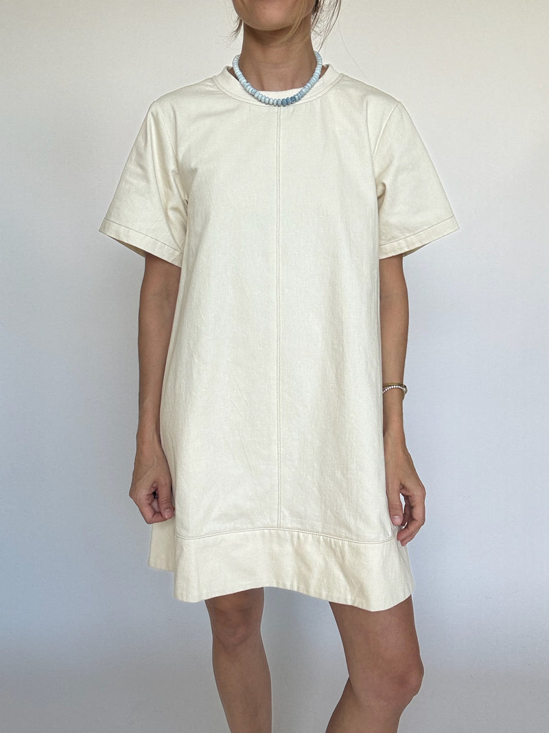EARLY ACCESS | Collins Ecru Denim Dress
