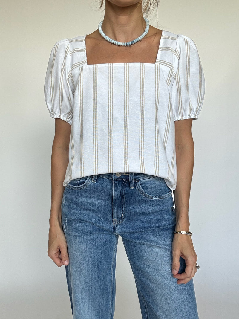 Jessica Striped Top