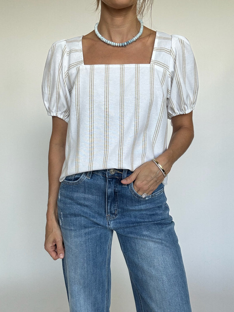 Jessica Striped Top