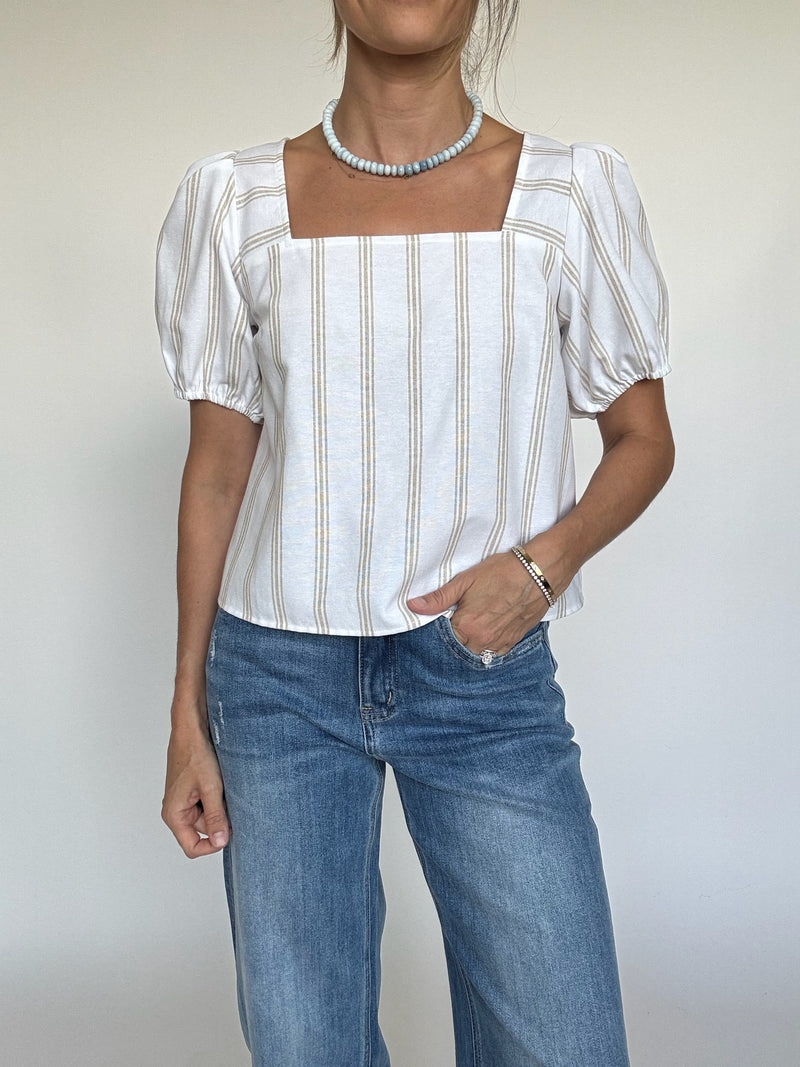 Jessica Striped Top