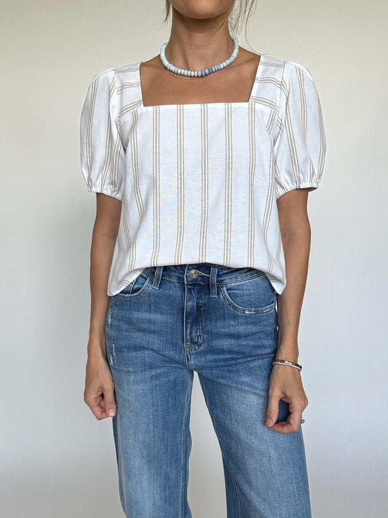 Jessica Striped Top