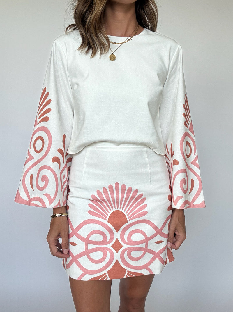 Tuscan Rose Skirt