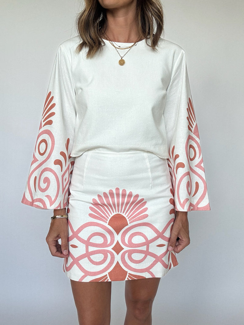 Tuscan Rose Skirt