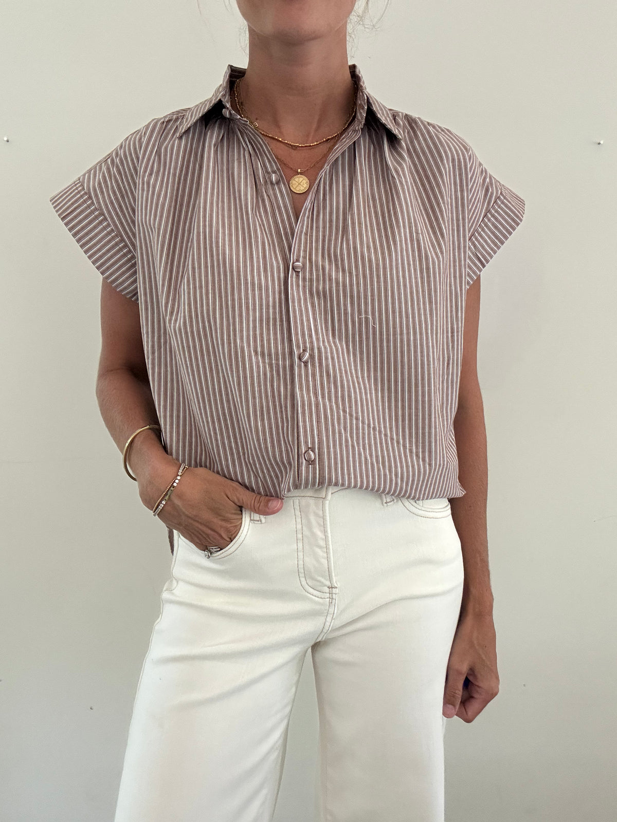Brie Striped Blouse