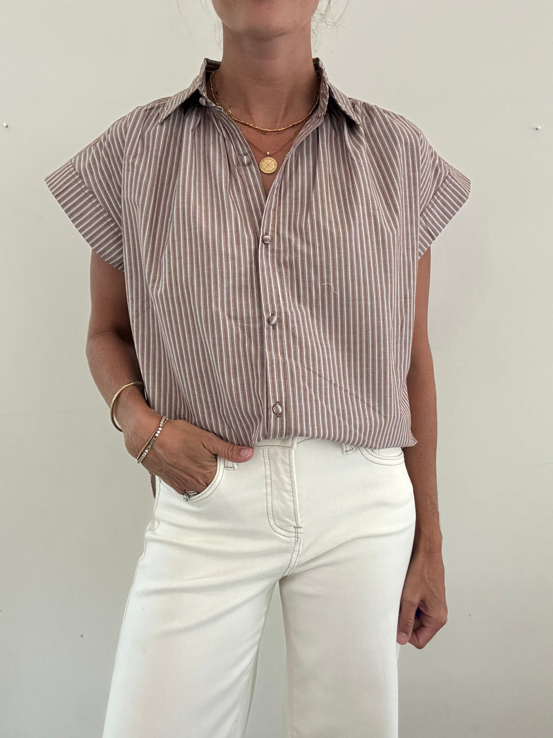 Brie Striped Blouse