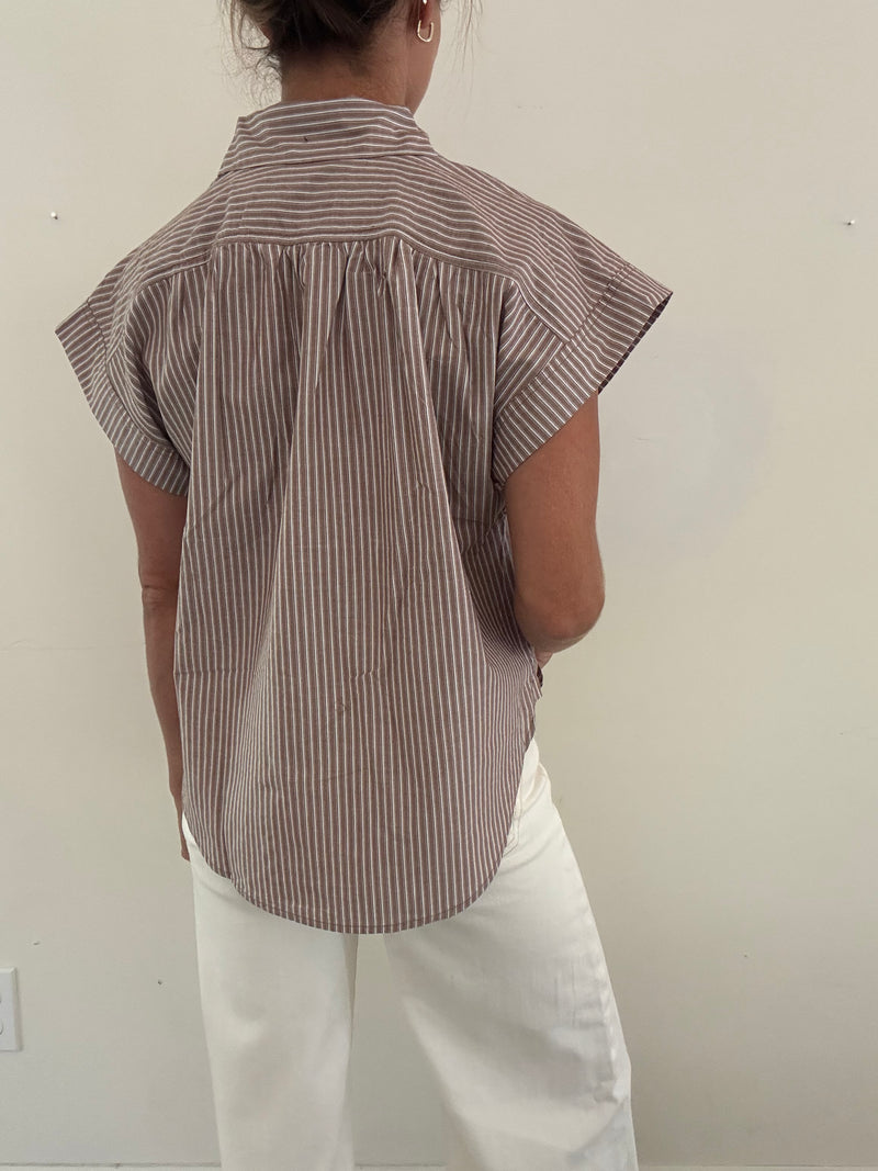 Brie Striped Blouse