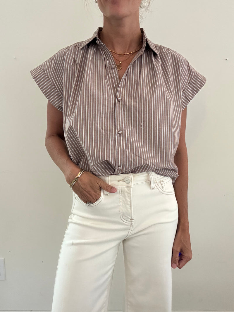 Brie Striped Blouse