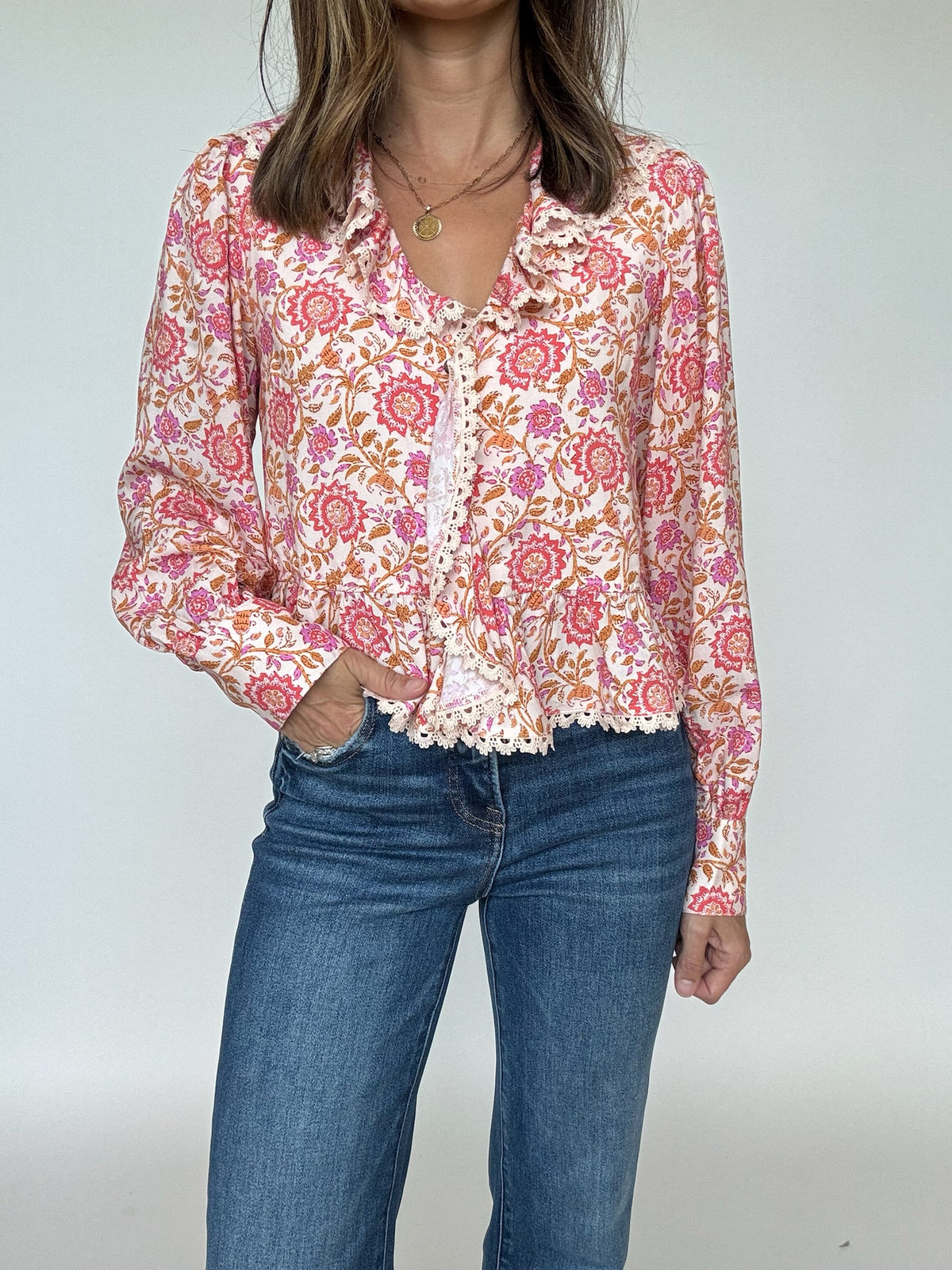Willow Floral Top