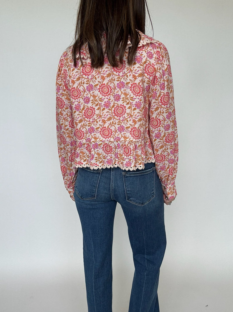 Willow Floral Top
