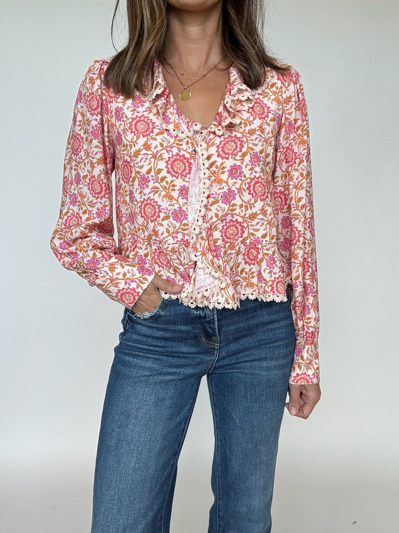 Willow Floral Top