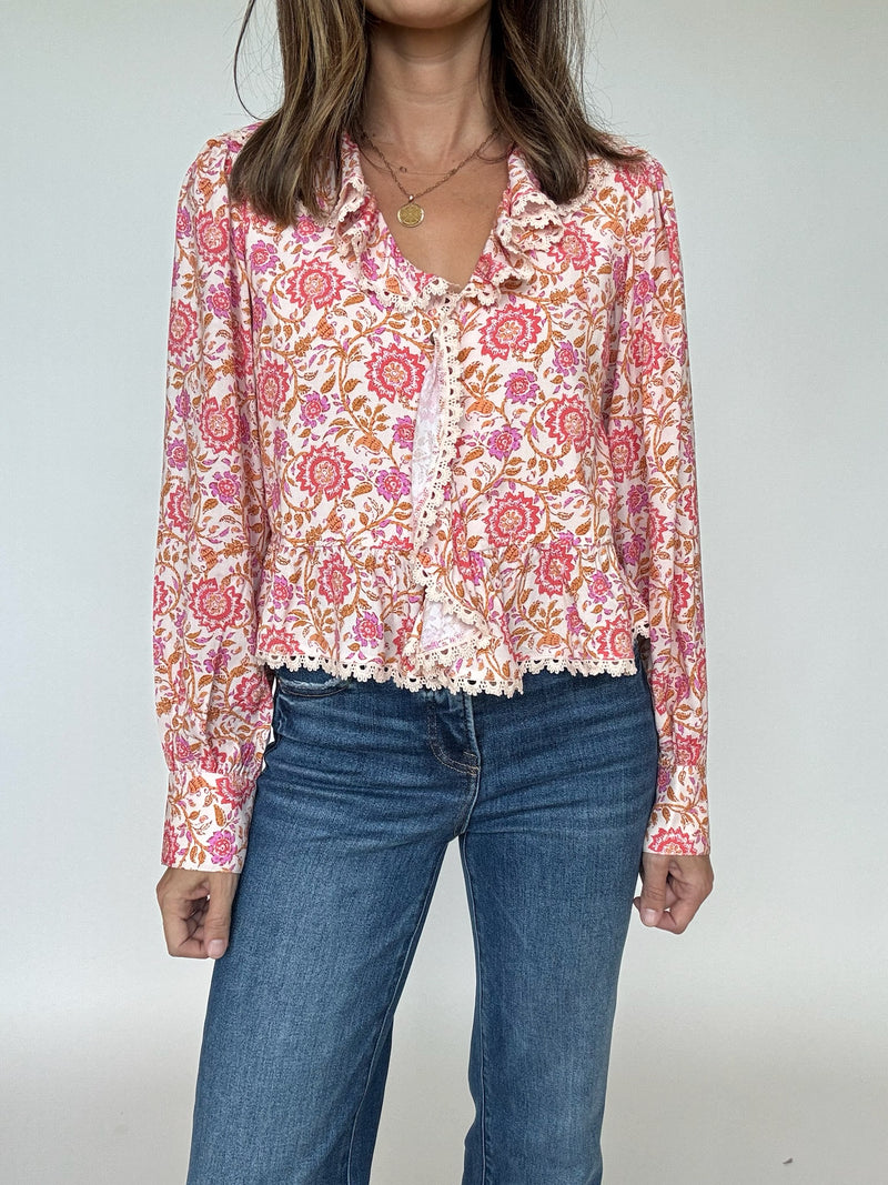 Willow Floral Top